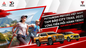 Mitsubishi Motors Việt Nam City Trail trở lại đầy hấp dẫn vào tháng 2/2025