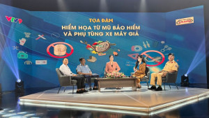 Tọa đàm “Hiểm họa từ mũ bảo hiểm và phụ tùng xe máy giả”