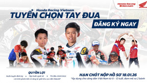 Honda Racing Vietnam khởi động hành trình “Tìm kiếm tài năng đua xe nhí
