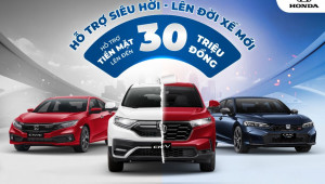 Honda triển khai đổi xe “Hỗ trợ siêu hời – Lên đời xế mới”
