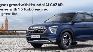 Hyundai Alcazar 2023 - phiên bản 7 chỗ của Creta được bổ sung động cơ mới