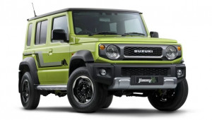 Suzuki Jimny được bổ sung bản giới hạn lấy cảm hứng từ tê giác, chỉ sản xuất đúng 250 chiếc