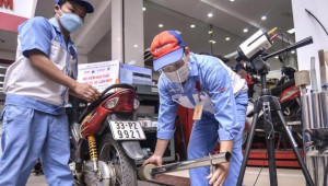 Bộ Giao thông muốn luật hóa việc kiểm soát khí thải đối với mô tô, xe máy