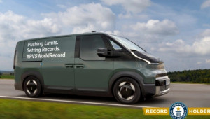 Kia PV5 Cargo lập Kỷ lục Guinness với quãng đường di chuyển gần 700 km/sạc