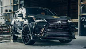 Chiêm ngưỡng Lexus LX 600 với gói độ thân rộng Liberty Walk cực 