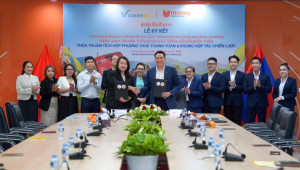 Green SM và Umoney hợp tác xây dựng hệ sinh thái di chuyển - tài chính số tại Lào