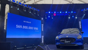 Suzuki New Swift 2025 ra mắt thị trường Việt: Giá từ 569 triệu đồng