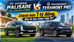 Hyundai Palisade Calligraphy Hybrid đấu Volkswagen Teramont Pro: Chênh hơn 1 tỷ đồng, đâu là lựa chọn hợp lý?