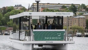 Thụy Điển chính thức sử dụng phà điện tự lái đầu tiên trên thế giới