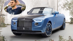 Ngôi sao bóng đá Mauro Icardi chi 671 tỷ VNĐ tậu mẫu xe Rolls-Royce Boat Tail đắt thứ hai trên thế giới