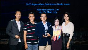 Rolls‑Royce Motor Cars TP.HCM nhận vinh danh tại Lễ trao giải Dealer Awards 2025 khu vực Châu Á - Thái Bình Dương