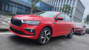 Skoda Slavia lộ diện trước ngày ra mắt, giá từ 450 triệu đồng