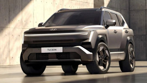 Hyundai Tucson 2027 lộ diện: Thiết kế vuông vức, kích thước lớn hơn, màn hình 14,6 inch