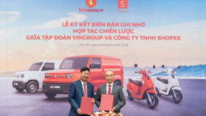 Vingroup và Shopee hợp tác phát triển hạ tầng thương mại điện từ