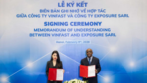 VinFast và Exposure SARL ký Mou thúc đẩy vận tải xanh tại Congo