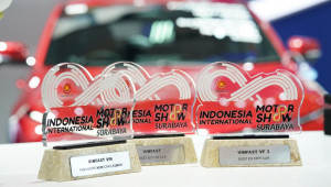 VinFast lập kỉ lục tại IIMS Surabaya 2025 với 4 giải thưởng