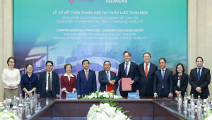 VinSpeed và Siemens Mobility ký thỏa thuận hợp tác chiến lược toàn diện về đường sắt tốc độ cao
