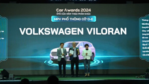 Volkswagen Viloran được vinh danh Ô tô của năm phân khúc MPV