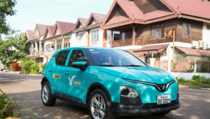 Ngắm trước dàn taxi điện Xanh SM sắp lăn bánh tại Lào