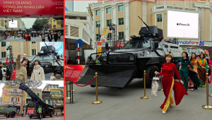 Ngắm dàn khí tài hiện đại của lực lượng CAND đang triển lãm phục vụ người dân ở hồ Gươm