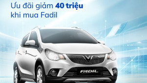 VinFast Fadil ưu đãi 40 triệu đồng trong 10 ngày cuối tháng 4