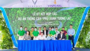 VinFast khởi động dự án trồng rừng 