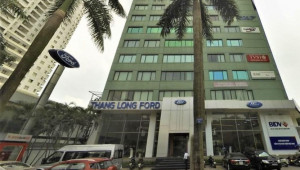 Ford Thăng Long tự ý mở bãi trông giữ xe không phép tại ô đất “vàng” 105 Láng Hạ