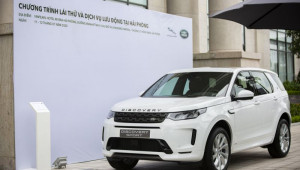 Chương trình trải nghiệm và dịch vụ lưu động của Land Rover Việt Nam tại Hải Phòng