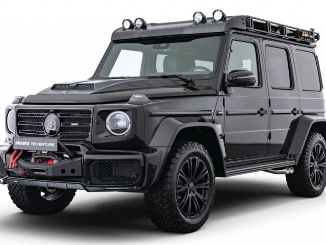 Mercedes G-Class Brabus Adventure gây ấn tượng tại gian hàng Brabus