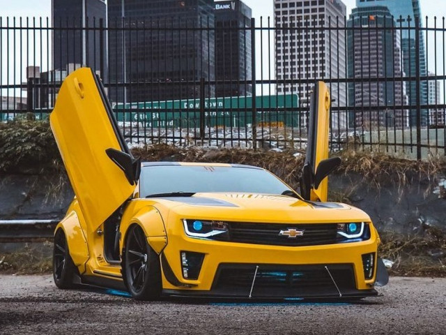 Choáng với bản độ hầm hố trên Camaro từ fan cuồng Bumblebee