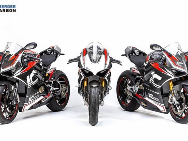 Bộ 3 Cực Phẩm Ducati Panigale V4 Full Carbon Tuyệt Đẹp