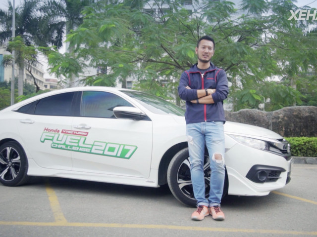 [VIDEO] Lái Civic 4.0L/100km – Hùng Lâm chiến thắng iPhone X