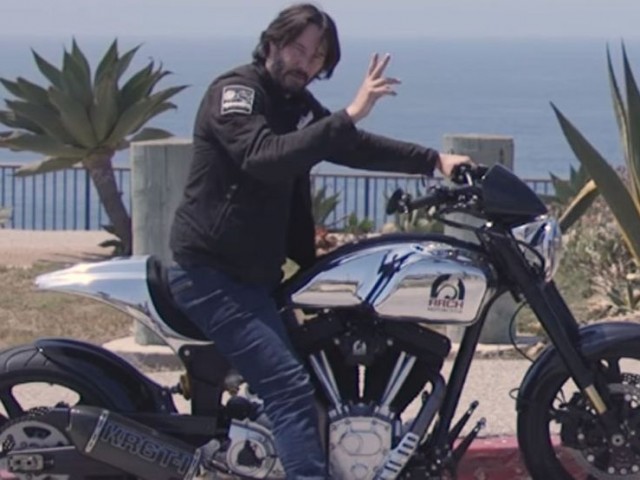 [VIDEO] Diễn viên Keanu Reeves sản xuất xe mô tô KRGT-1 có giá hơn 2 tỷ tại  Mỹ