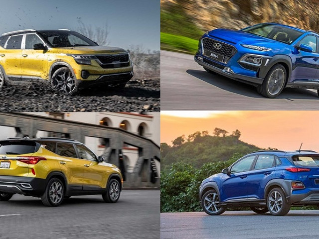 So kè Hyundai Kona và Kia Seltos bản cao cấp nhất – Cuộc đại chiến của xe Hàn
