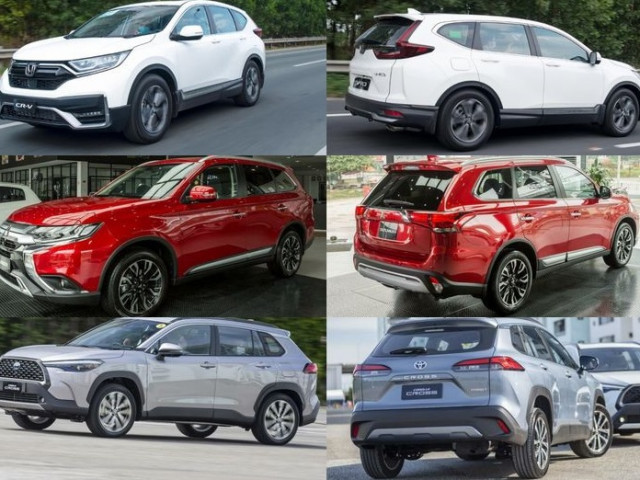 Bộ ba xe mới Honda CR-V, Mitsubishi Outlander và Toyota Corolla Cross: Cái tên nào sáng giá?