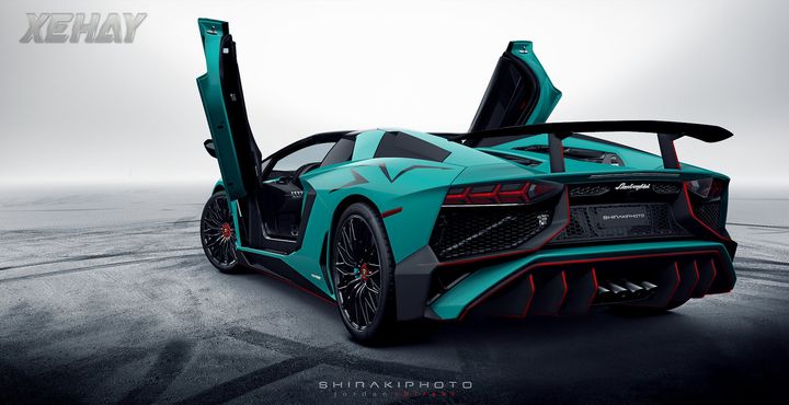 Hình ảnh đầu tiên của Lamborghini Aventador LP750-4 SV 2017 roadster